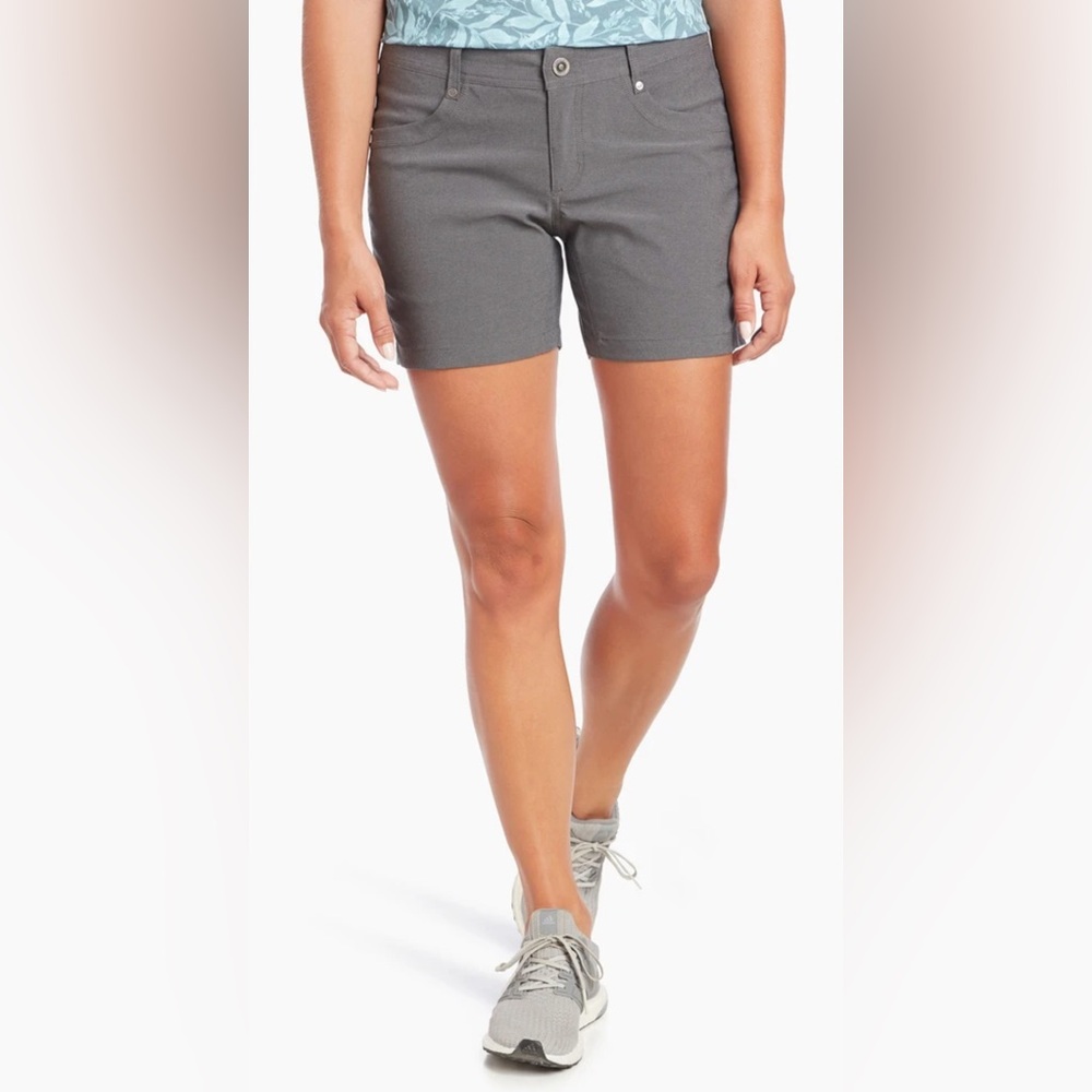 KUHL TREKR™ SHORT 5.5" Women's Charcoal Gray Casual Shorts
